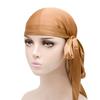 Unisex Adult Satin Long Tail Doo Rag Durag Bandanas Cap Pirate Hat Turban Men Hip Hop Headband Biker Headwrap Women Headwear