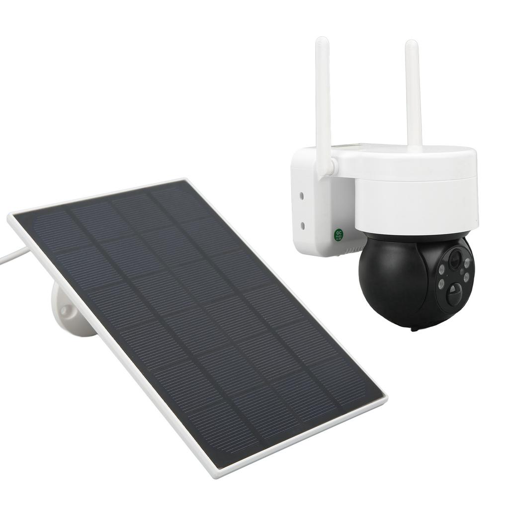 Outdoor Security Camera Solar Powered 1080P HD 2.4G Wireless WiFi Motion Detection Surveillance Camera