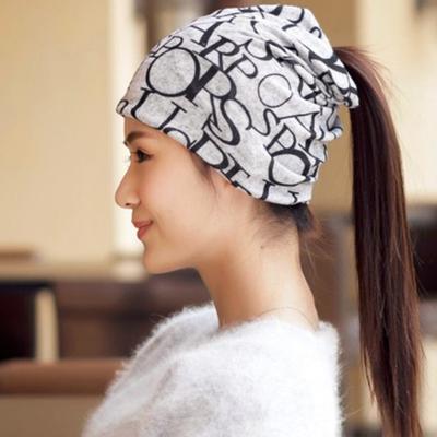 FAITOLAGI 3 Wear Ways Knitted Beanie Hat Scarf Women's Fashion Soft Winter Spring Beanie Scarf Cap