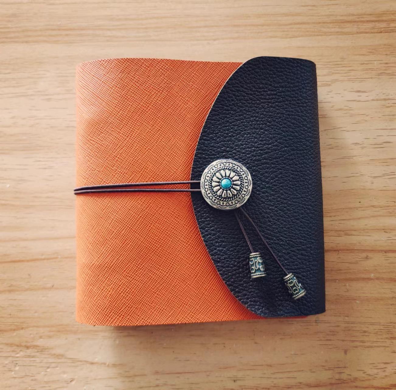 

Вінтажний фотоальбом з натуральної шкіри, 4 розміри, маленький фотоальбом на вставці, пам ятний альбом, альбом для зберігання квитанційних карток 6B