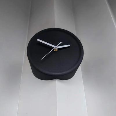 Minimalist Corner Wall Clock 20cm Diameter 3D Illusion Art Clock Noiseless Battery Operated Decorative Wall Watch