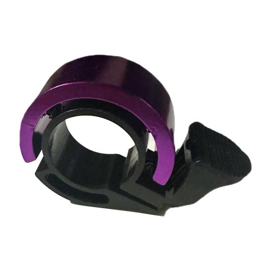 

Bicycle Handlebar Bell Crisp Loud Sound Lightweight Universal Road Mountain Bike S фіолетовий