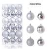24/36Pcs Christmas Balls 4CM Ball Christmas Tree Pendant Ornaments for Home Party Decor 2025 New Year Navidad Gifts Accessories