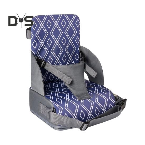 Fotelik dla malucha, oddychający, kuchenny fotel z oparciem, regulowanymi paskami i poduszką, przenośny stół jadalny, podwyższone siedzisko dla rodziny