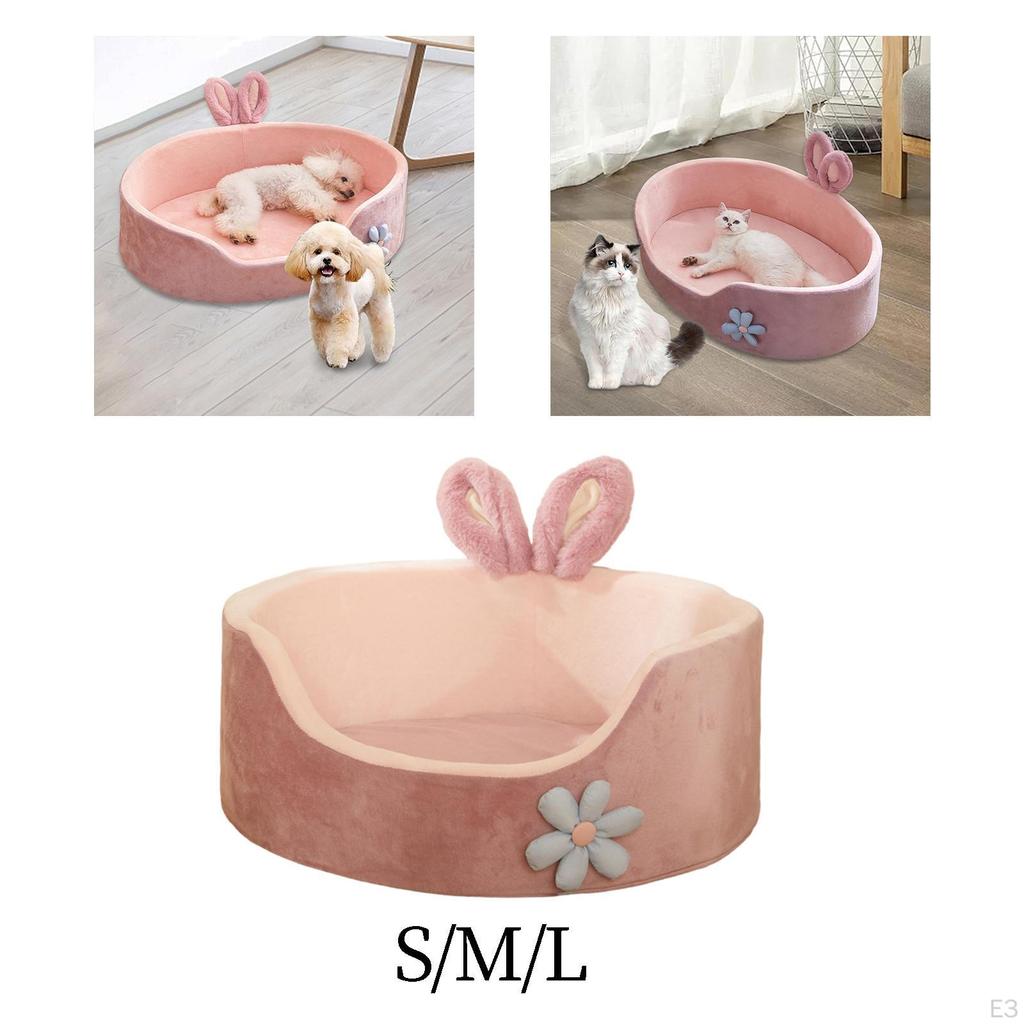 Bed for Dogs and Cats - Non-Slip Base