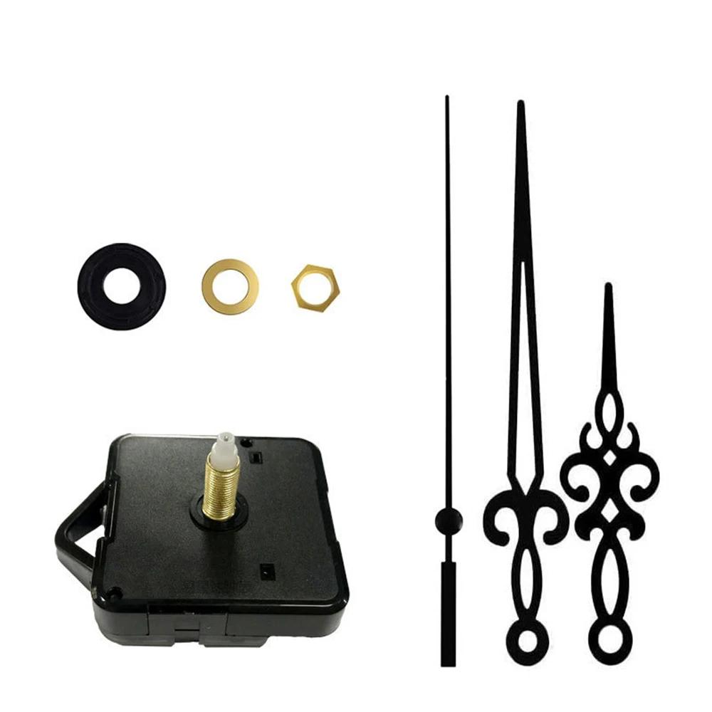 

Clock Mechanism Silent Quartz Movement Wall Horloge Hands Sets CloAckwork Table Clock New Long Shaft DIY Kit Clock Repair Parts