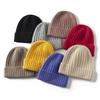 Children's Hats Boys and Girls Cashmere Warm Wool Hats Autumn and Winter New Thickened Windproof Knitted Ear Protectors Factory Straight Hair