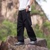 Wassup Sohot Men's Summer Ice Silk Relaxed Fit Cargo Pants