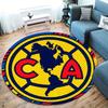 Club America Round Area Rug,Carpet Rug for Living Room Bedroom Sofa Playroom Decor,Non-slip Floor Mat