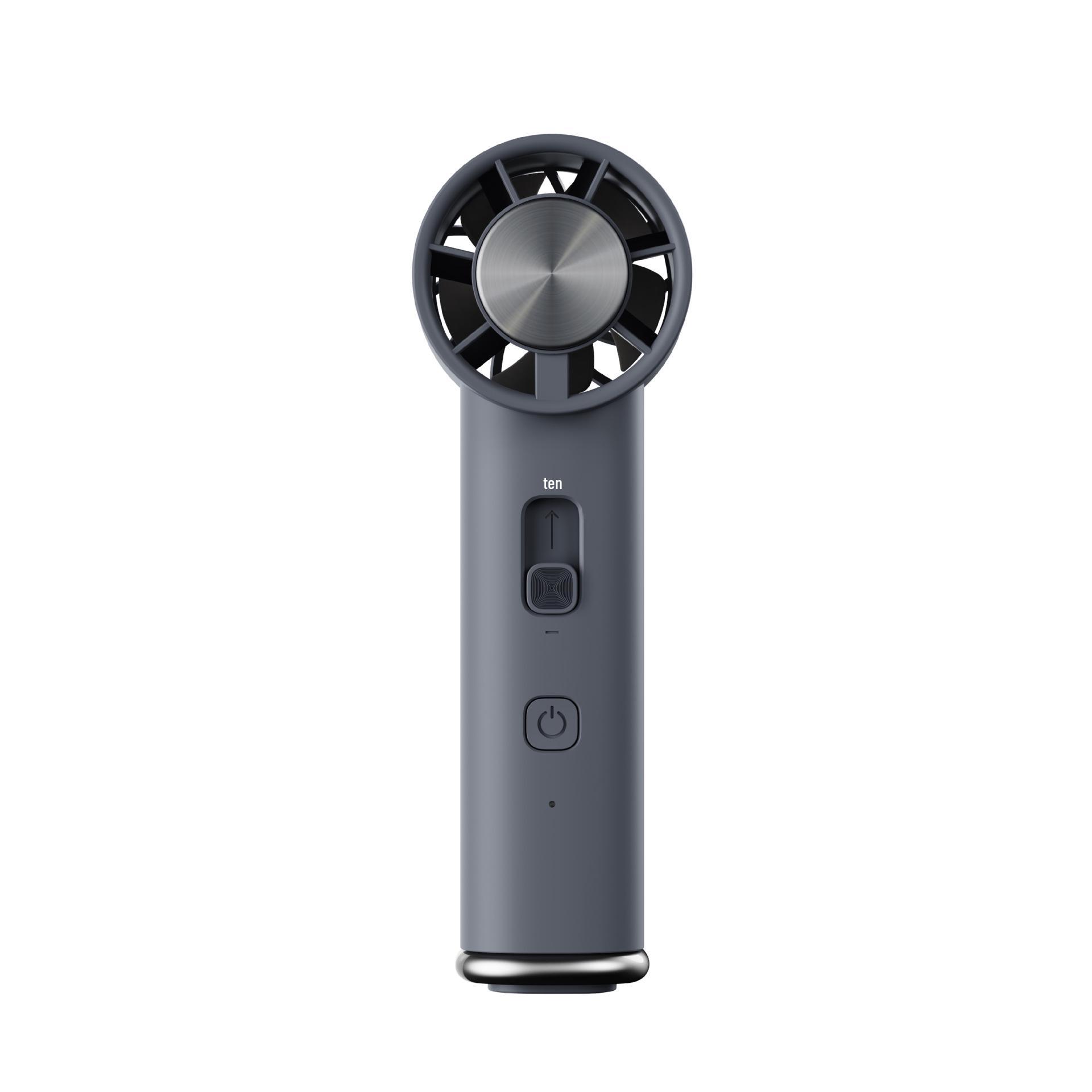 Weilexing 26th Gen High-Speed Handheld Pocket Fan with Stepless Speed, Ice Pack, and Carabiner 50.1*43.3*132mm