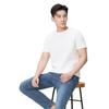 Hongdou Men's 100% Cotton 3-Proof Short Sleeve T-Shirt