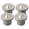 4Pcs Dowel Centre Point 6/8/10/12mm Wood Timber Marker Hole Tenon Center Set Used For Accurately Aligning Stock For Proper Dowel