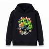Kids Unisex Pullover Hoodie, Cool Super Hero Green Hulking Print Casual Sweatshirt for Boys Girls, Comfortable Warm Outerwear for Daily Wear