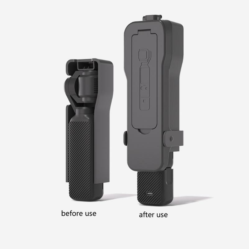 Filter Storage Protective Cover for Pocket Camera Lightweight Portable Includes Multiple Filter Slots and Ergonomic Grip