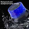 Solar Strobe Warning Light Rechargeable LED Strobe Light Safety Flashing Light for Road Construction Vehicle