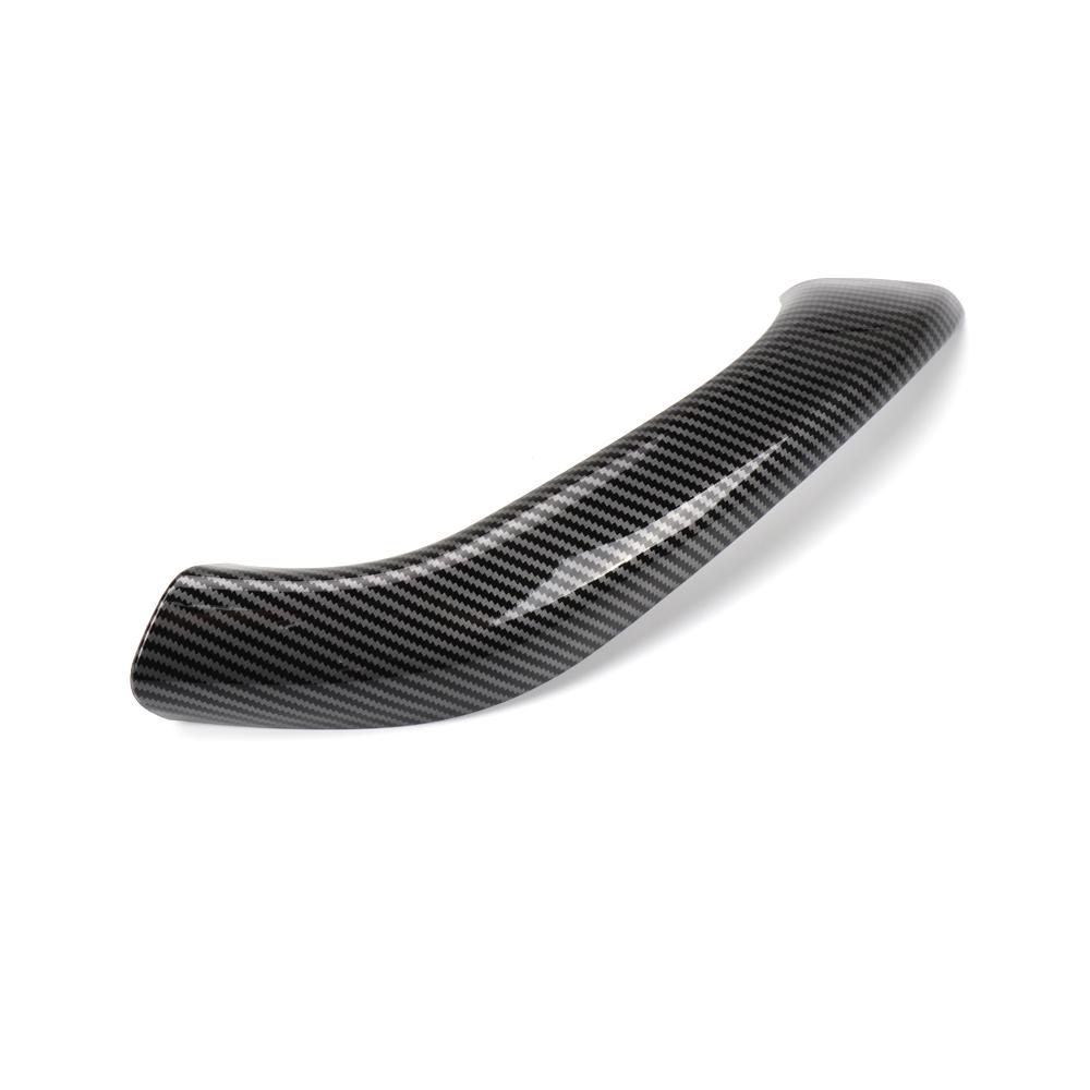 Carbon Fiber Chrome Car Interior Door Pull Handle Cover Trim Replacement For BMW X1 X2 F48 F49 F39
