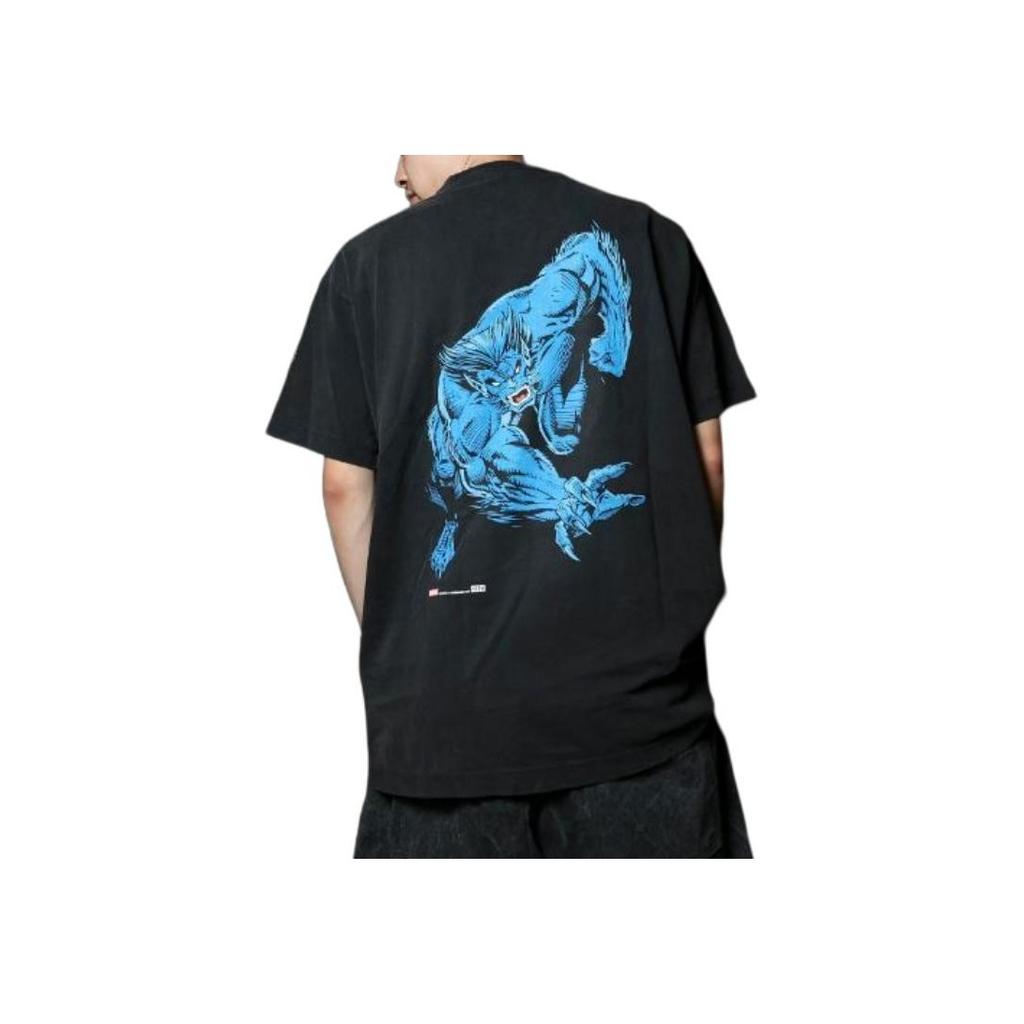 Kith For X-Men Beast Vintage Tee Black Unisex Tops KHM031353-001