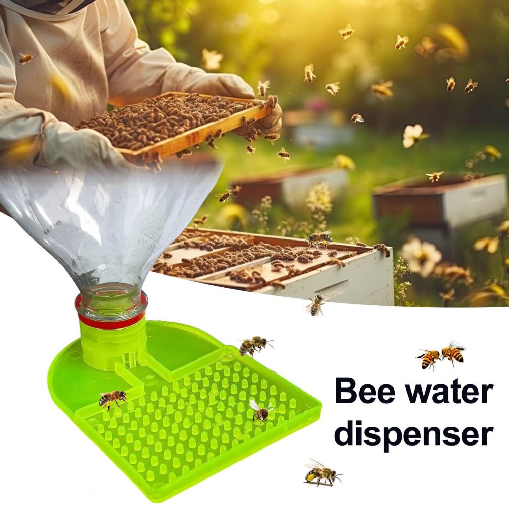 Beekeeping Bee Feeder Bee Drinking Station Feeder Set with Water Bottles Watering Bees Tools Supplies Feeding Bee Drinker Tools