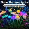 Solar Garden Lights Led Jellyfish Sway For Decoration Yard Outdoor Waterproof IP55 Outdoor Waterproof Light Light Mushroom Shape