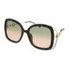 Womens Green Rose Gradient Lens Butterfly Sunglasses Women Sunglasses GG1021S-001