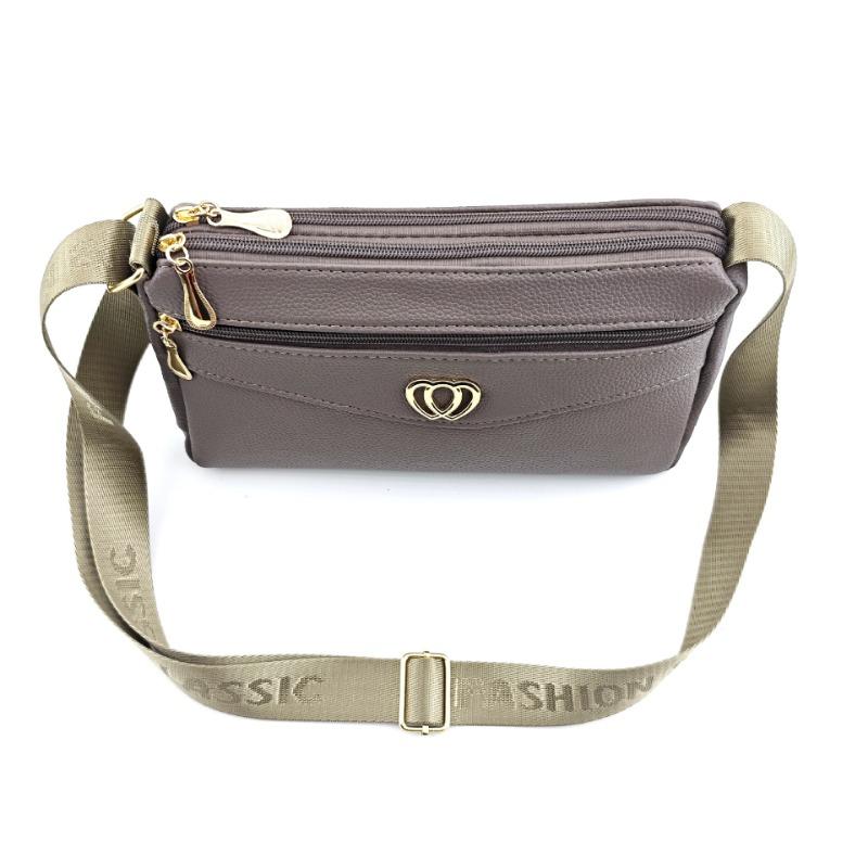 Trendy spring new fashion middle-aged and elderly mothers shopping single shoulder oblique span bag women's change bag