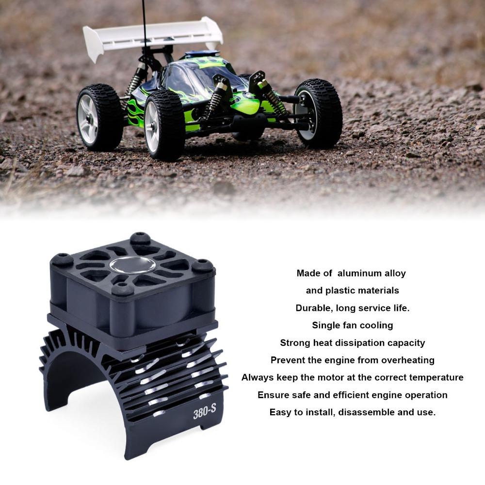 8.4V RC Fan Heatsink Aluminum Alloy Brushless Motor Fan Heatsink RC Radiator Fan  Off-Road Racing