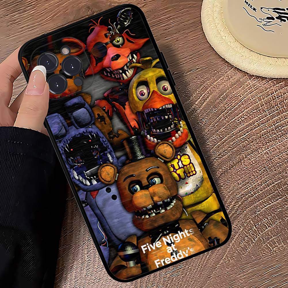 Five-Nights-At-Freddys Phone Case For IPhone 14 Plus 13 Mini 11 16 15 17 Pro Max Protection Shockproof