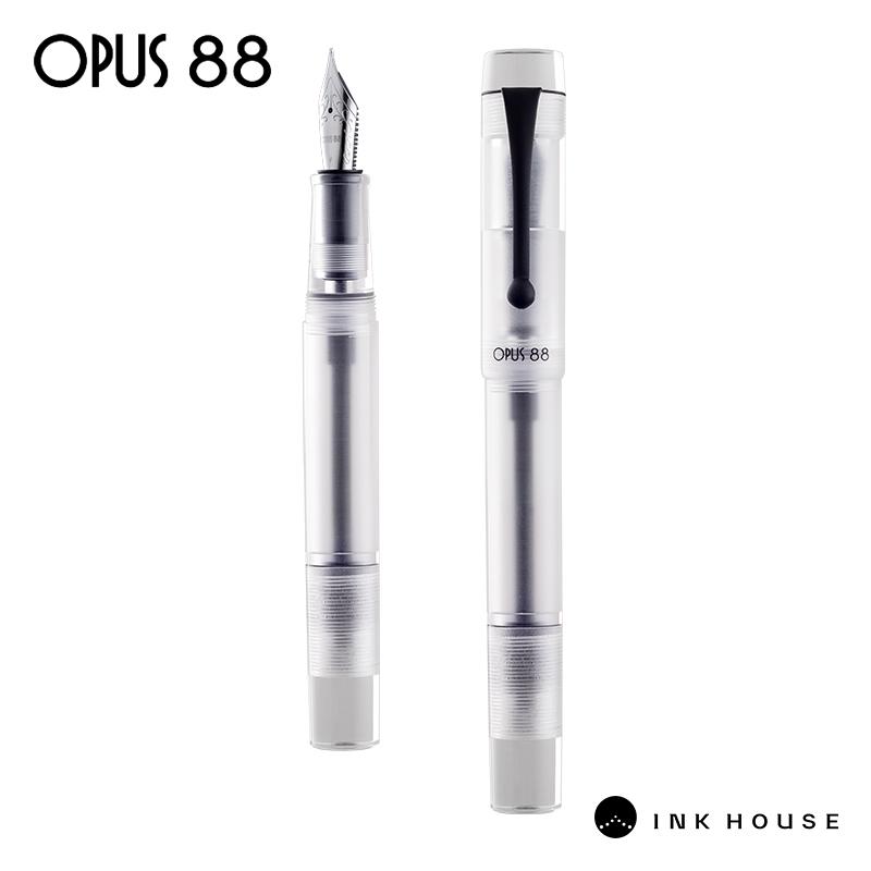 Демо-перьевая ручка OPUS 88 Прозрачные цвета Уникальный дизайн Перо JOWO №6 Система заправки пипеткой Ручка для практики письма 1.5MM