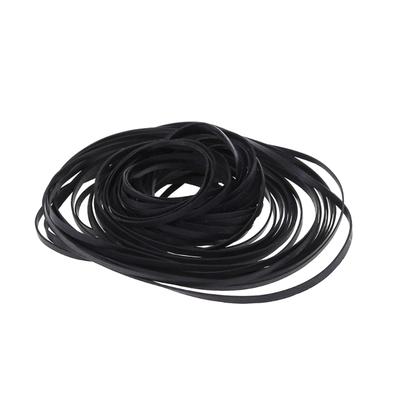 3mm Square Cassette Tape Machine Belt Wide Rubber Belts 40-135mm Folded for Recorder ,Repeater DVDs Drive 200PCS