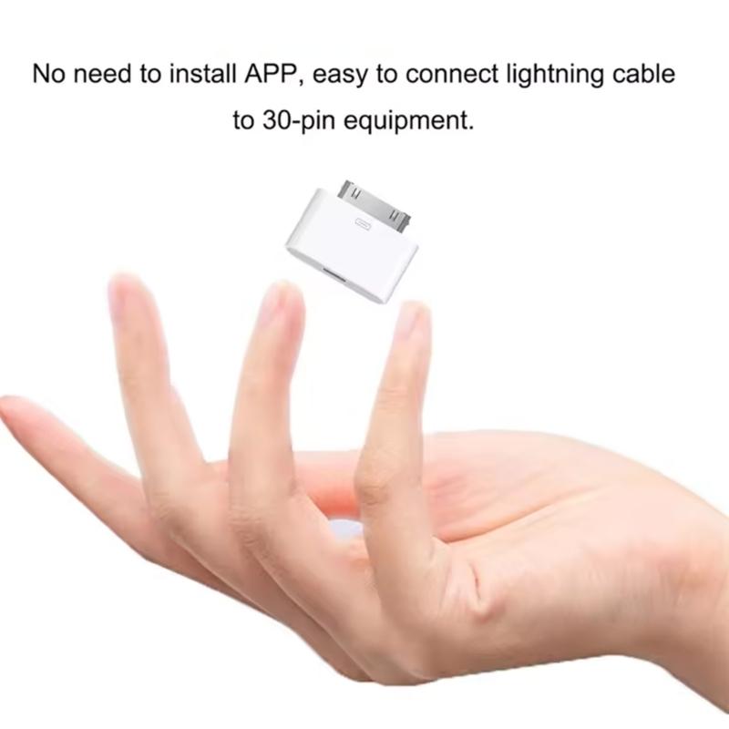 Adattatori ABS 30 Pin a Type C 8 Pin Per Vecchi Modelli di Pad e Telefono Facili da Usare Senza Installazione