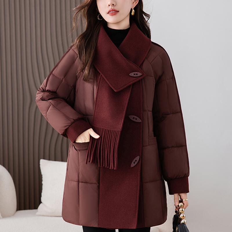 

Модные женские зимние пальто больших размеров элегантные свободные теплые длинные парки женская куртка 4XL