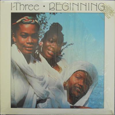 LP Record I THREES - Beginning ST17222 EMI America 1986 US Reggae, Ska & Dub Used