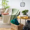 Plaid Jete de lit fauteuil 180 x 220 cm Lucilia rose