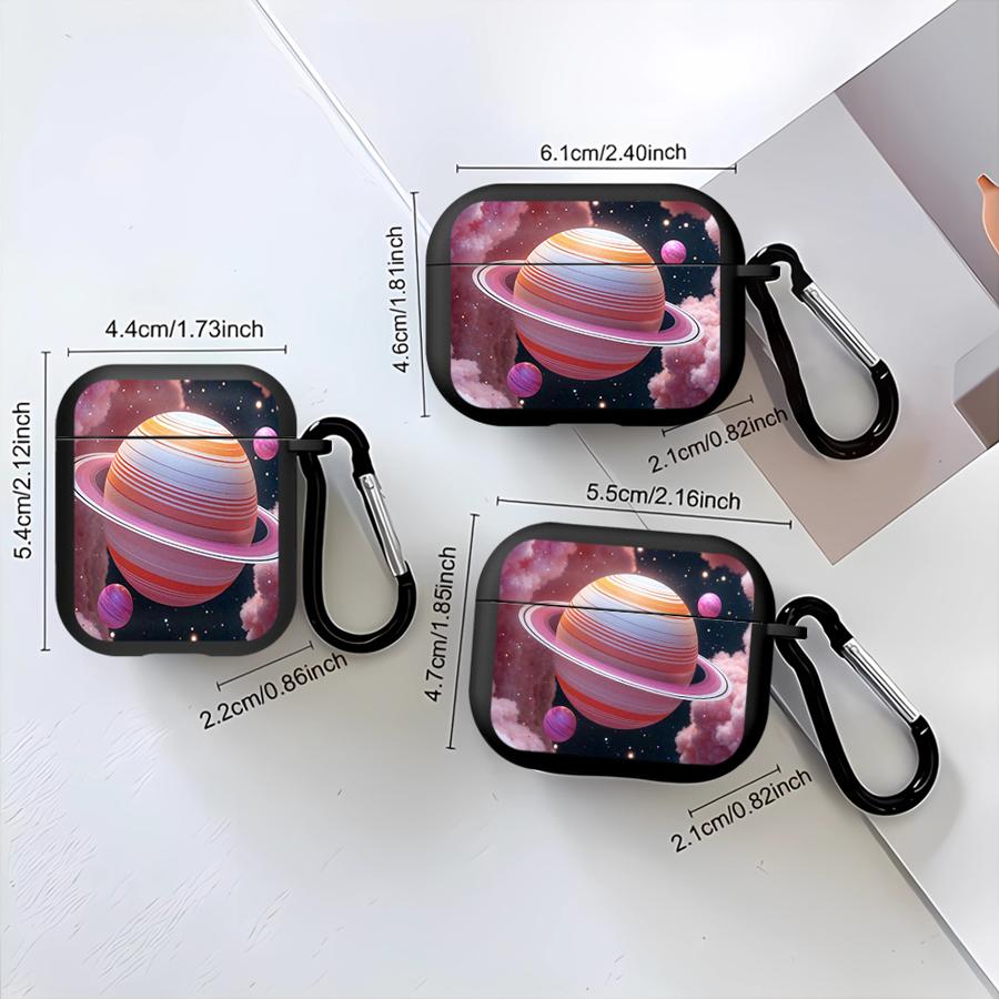 Colorful Planets Case For Airpods 2 4 Pro Pro3 3 1 Pro2 Earphone Cases Cover