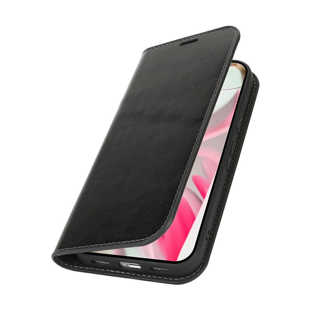 For Google Pixel 10/10 Pro Case Crazy Horse Texture Split Leather Wallet Phone Cover