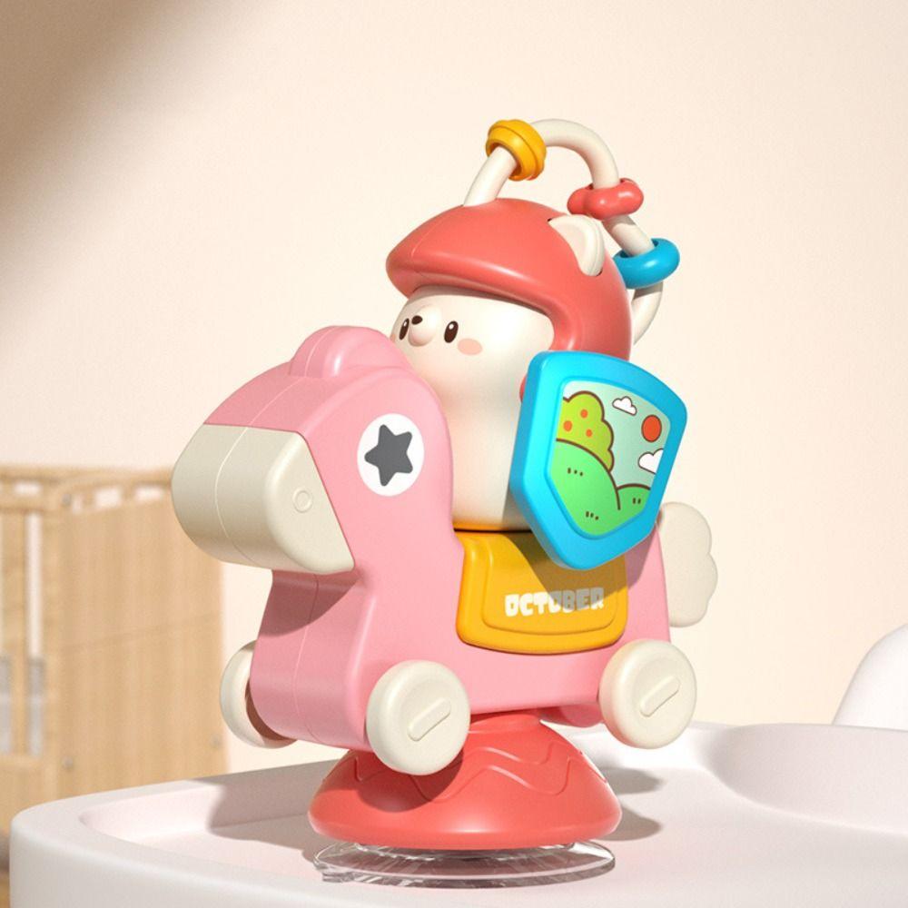 With Suction Cups Carousel Suction Cup Toy Fixed High Chair Carousel Toy   Preschool