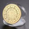 Gold Plated Physical Coin Limited Editions Exquisite Commemorative Medal Precious Metal Finish Zodiac Coins for Friends Family