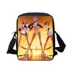 Borsa a tracolla Kpop Demon Hunters con design stampato per studenti delle scuole medie