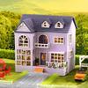 Zhi Qu Wu DIY Miniature Happy Manor Wooden Model Toy for Kids