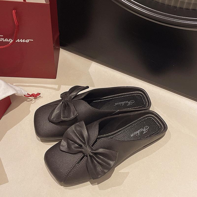 

Fashion Fashion Temperament Women Shoes Summer New Square Toe Flat Shoes Comfor Non Slip Women s Slippers Soft Soled Women s Sandals 36-37