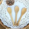 Natural Materials Honey Spoon Anti-drop Teaspoon Kitchen Utensil Bamboo Spoon  Ice Cream
