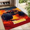 Custom Name Dragon Warrior's Dawn Carpet Rug Customizable Soft Washable Anti-Slip Home Living Room Sofa Mats Personalized Rug. 0909145