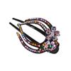 Crystal Styling Tool Flexible Hairpins Heart  Flower Rhinestone Hair Clip Hollow Claws Acrylic