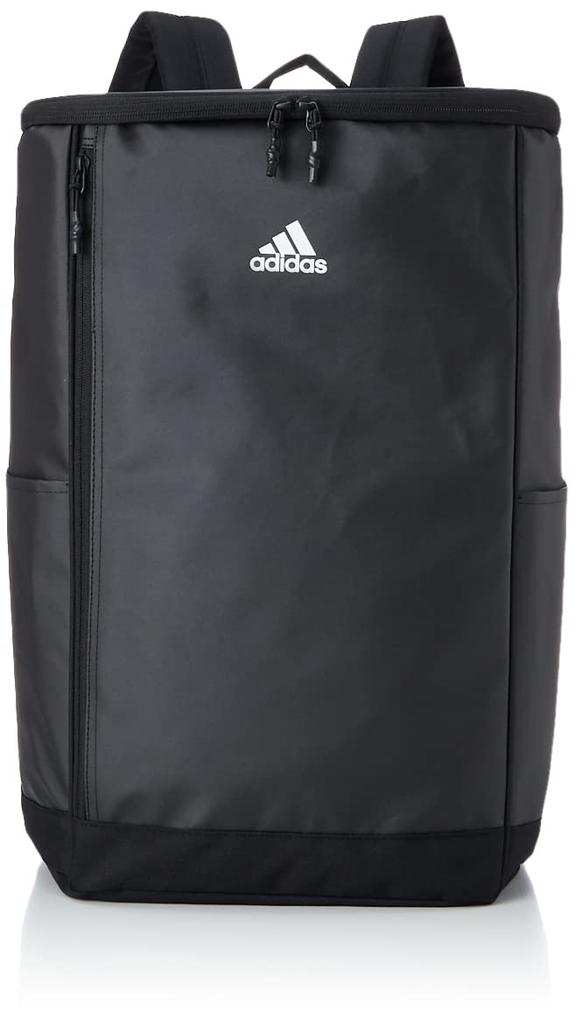 Adidas 31L Fits A3 Size and Black and White Men's Box-Style Backpack, No. 63342, Capacity, 15.6-inch Laptops,