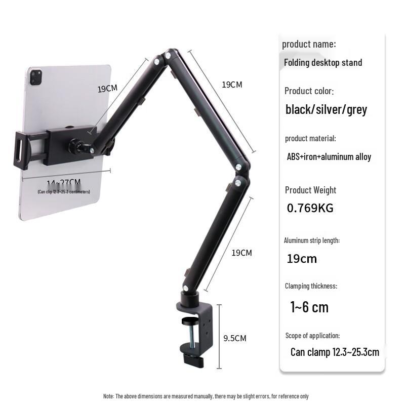 Ollymurs Universal Clip-on Tablet & Phone Holder