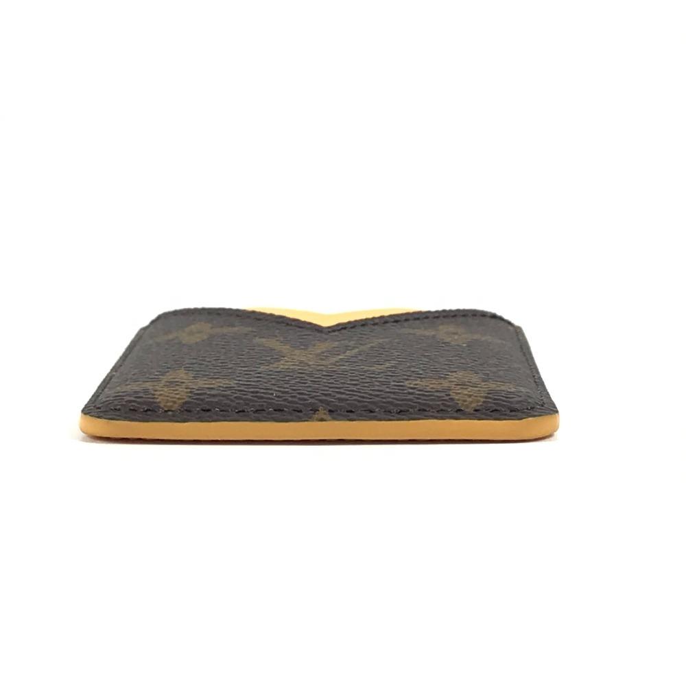 Louis Vuitton M12853 MonogramMacassar Porte Cult-Magnet MagSafe Card Case Holder