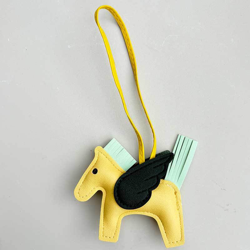 Anhänger Lederquaste Niedliche Accessoires Geeignet Zum Aufhängen an Taschenornamenten