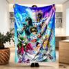 Saint Seiya Print Blanket - Soft & Comfortable, for Bedroom, Travel, Sofa, Home Decoration - Birthday Christmas Gift for Friend