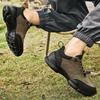 Fashion 2025 New Fashion Men Flats Walking Shoes Men's Premium Leather Sneakers Comfortable Gym Shoes Non-Slip Jogging Training Shoes