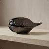 Pod Ornament Electroplated Resin Decor Hammered Texture for Display Styling